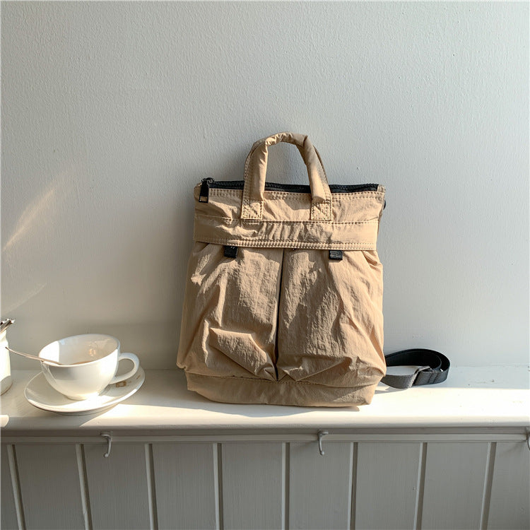 Women's Niche Nylon Zipper Summer Simple Portable Bags