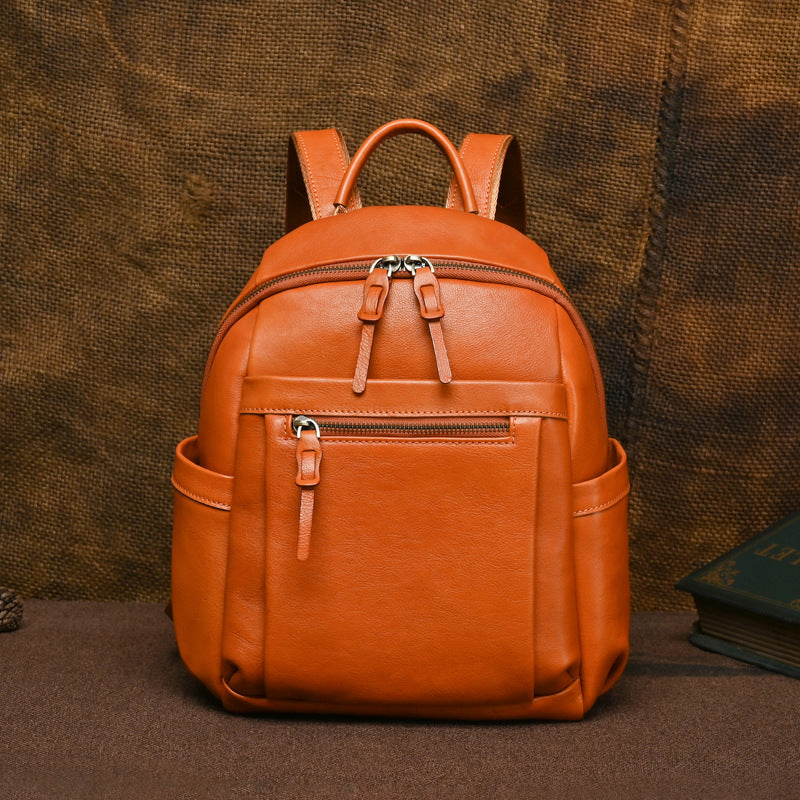 Women's Unique Large Capacity High-grade Leather Backpacks