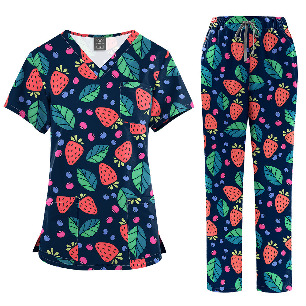 Thin Comfortable Breathable Doctor Nurse Medical Uniform