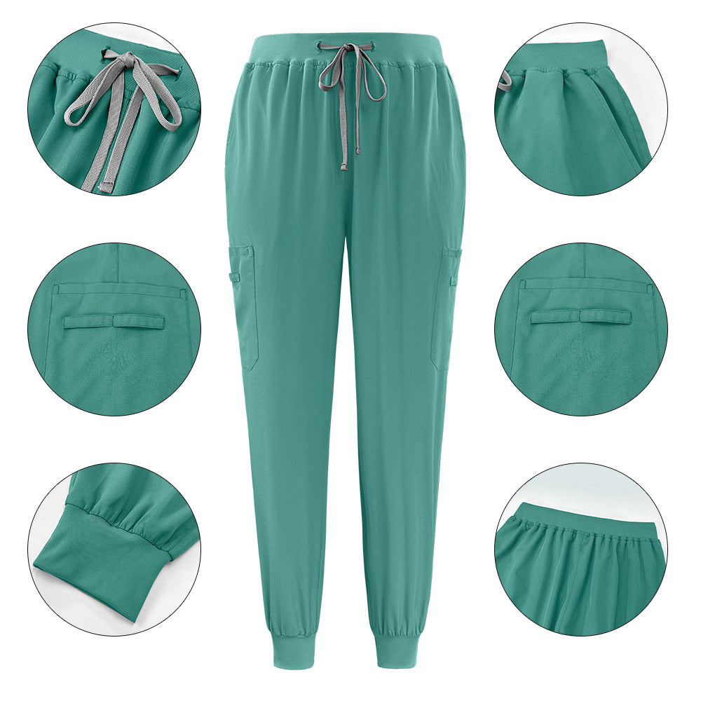 Men's Washing Split Frosted Jogging Oral Clinic Medical Uniform