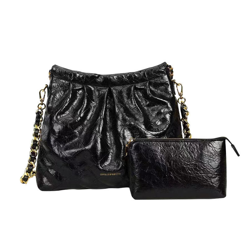 Women's Mother Chain Large Capacity Garbage Minority Tote Bags