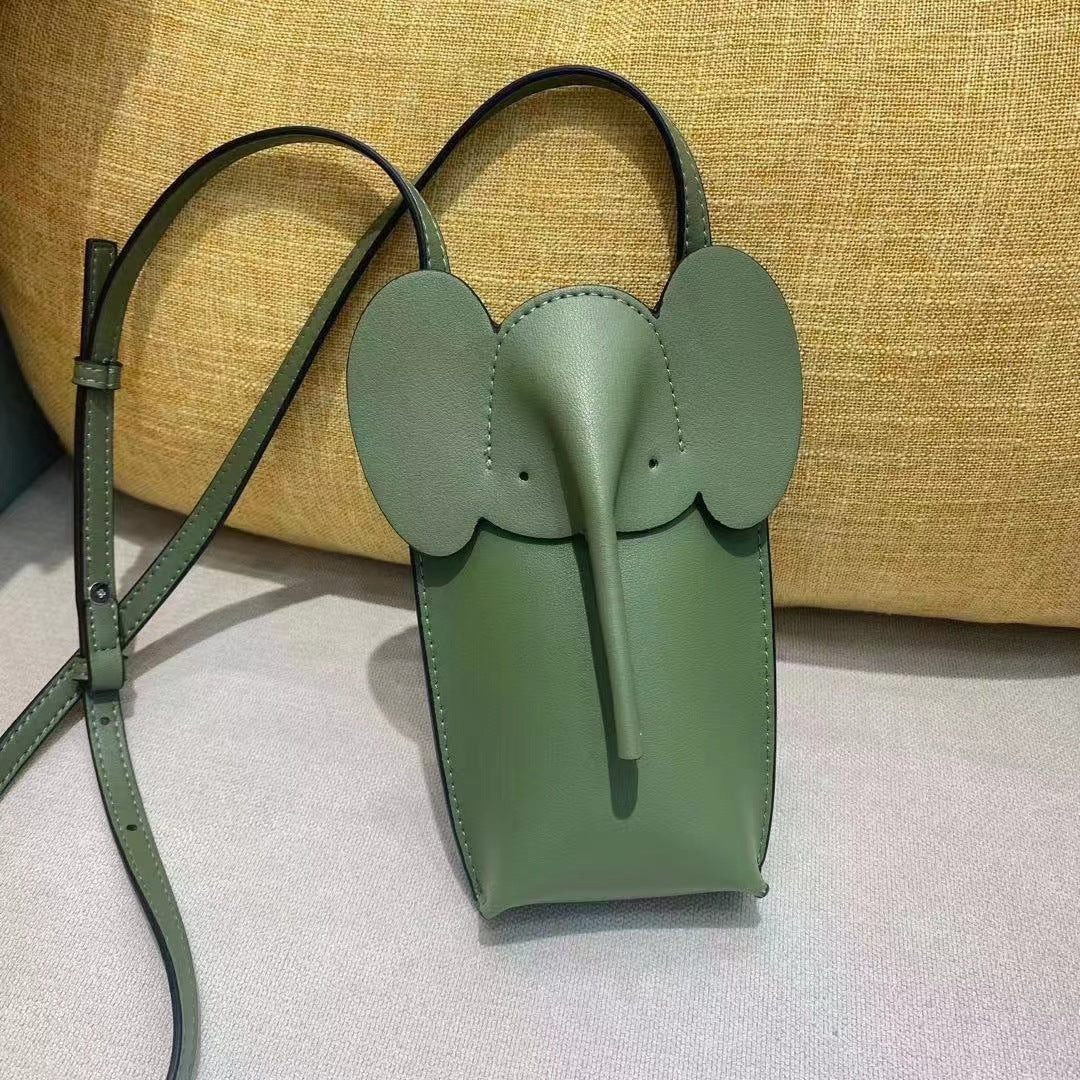 Autumn Genuine Leather Elephant High-grade Mini Bags