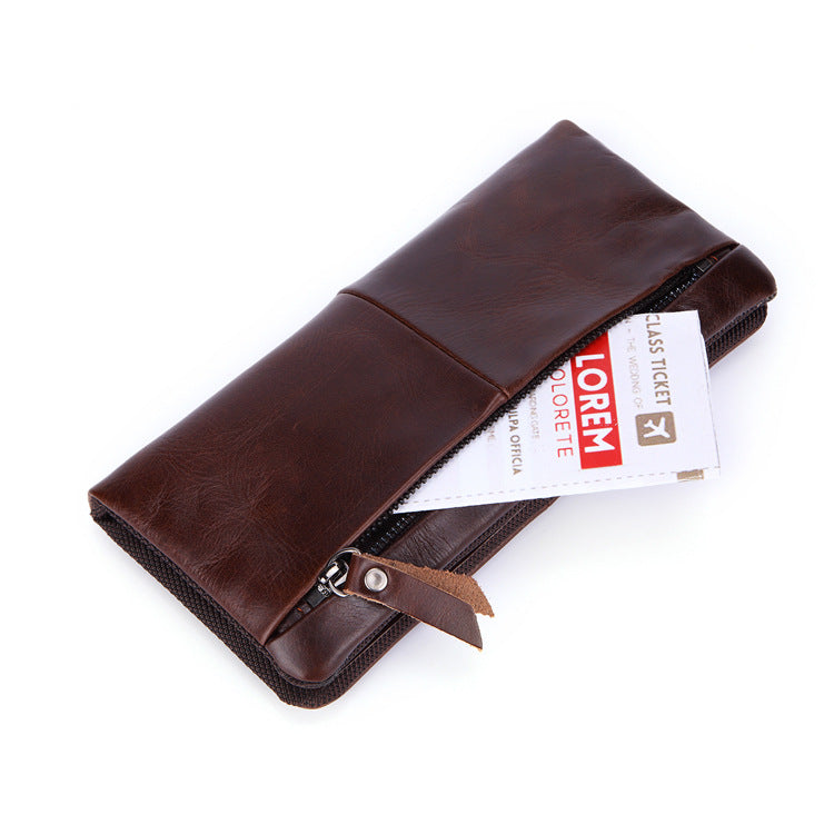 Men's For Man Long Clutch Multiple Slots Men's Wallets
