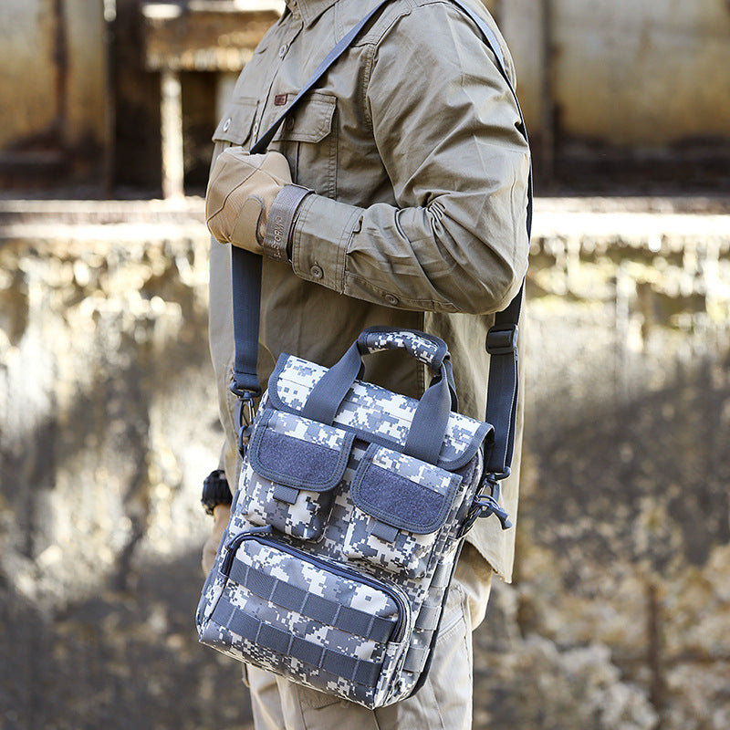 Men's Tactics Army Fan Camouflage Tool Handbags