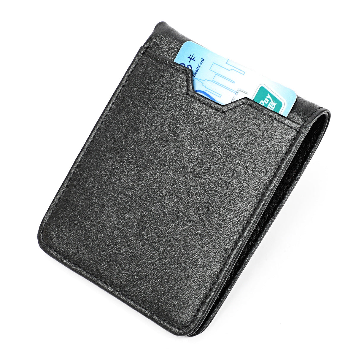 Women's & Men's Swiping Retro Fashion First Layer Cowhide Men's Wallet