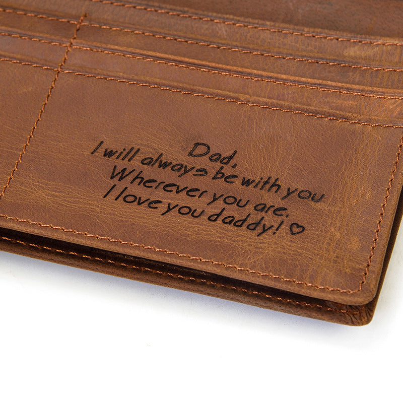 Two Fold Long Multi Slots With Men's Wallets