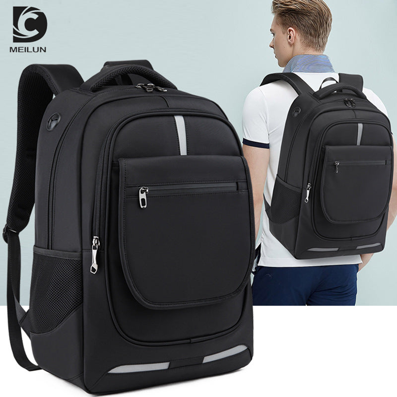 Men's Waterproof Oxford Cloth Business Korean Style Backpacks