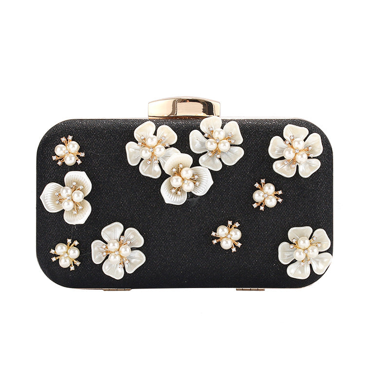 Women's Dinner Pearl Banquet Clutch Dress Evening Bags