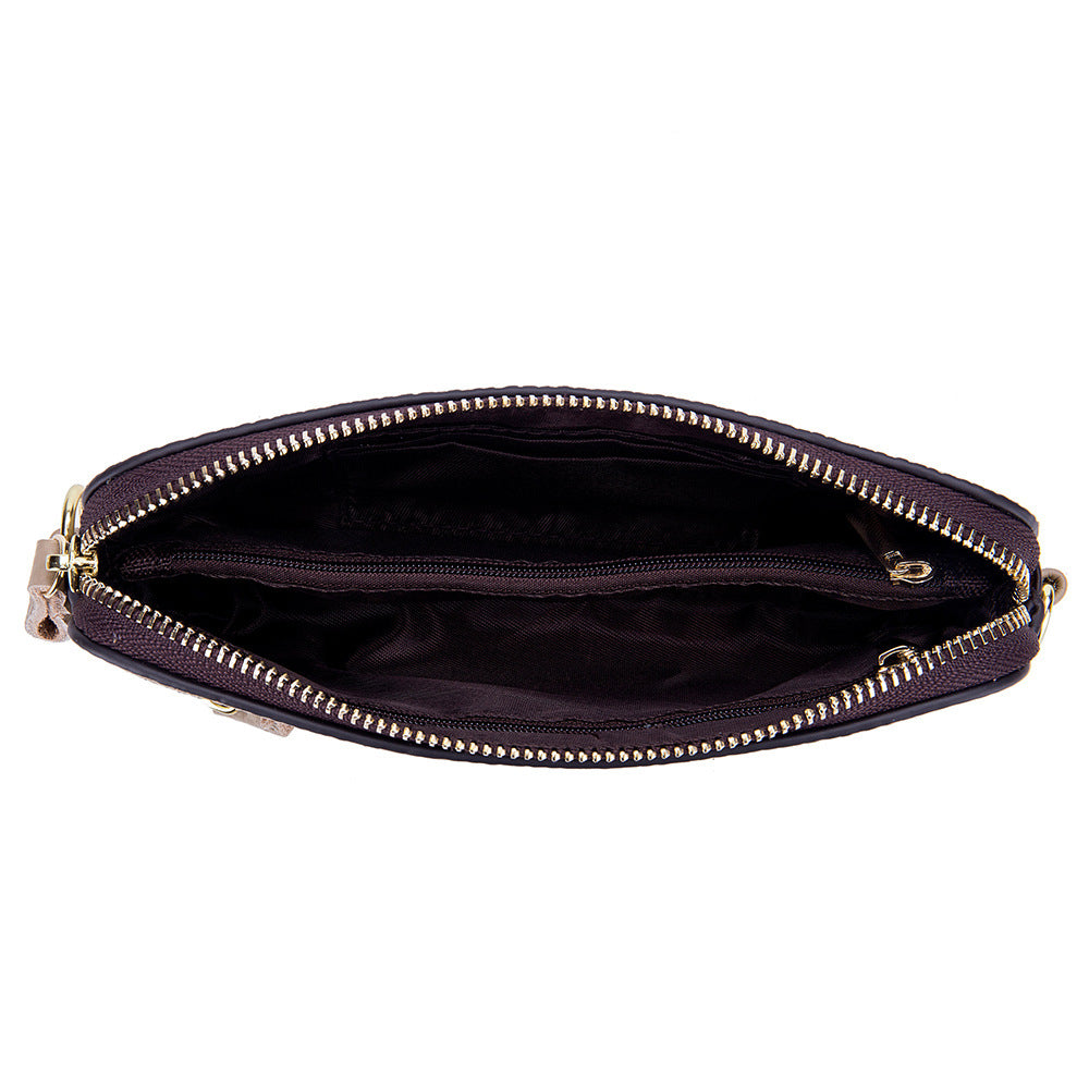 Style Cute First Layer Cowhide Wrist Crossbody Bags