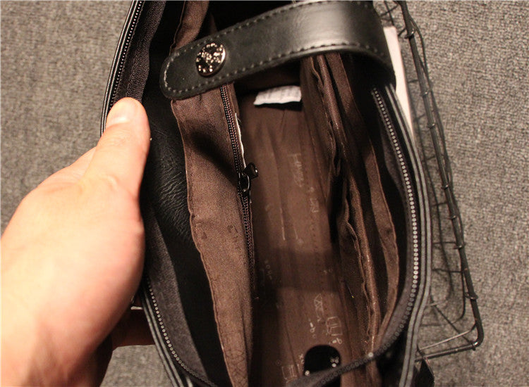 Women's & Men's & Trendy Business Style Retro Men's Shoulder Bags