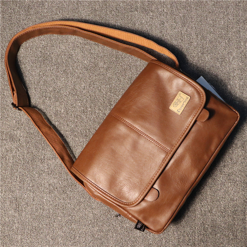 Men's Graceful New Classy Postman Motorcycle Men's Shoulder Bags
