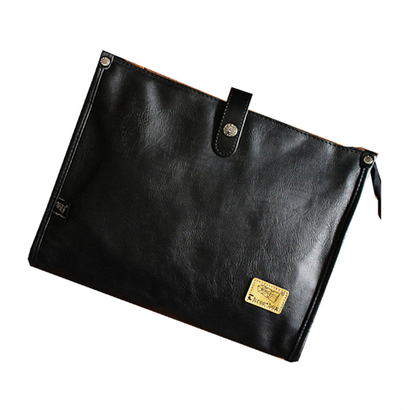 Men's Classy Trendy Simple Business Letter Shoulder Bags