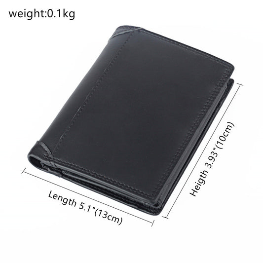Men's Swiping For Man Vertical Design Men's Wallets