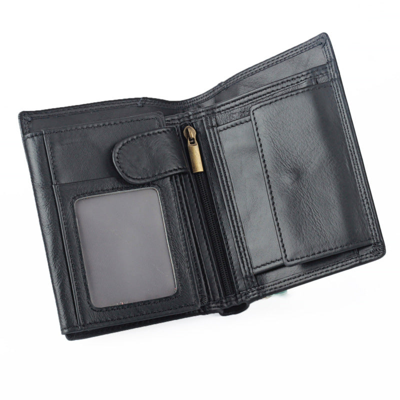 Men's Swiping For Man Vertical Design Men's Wallets