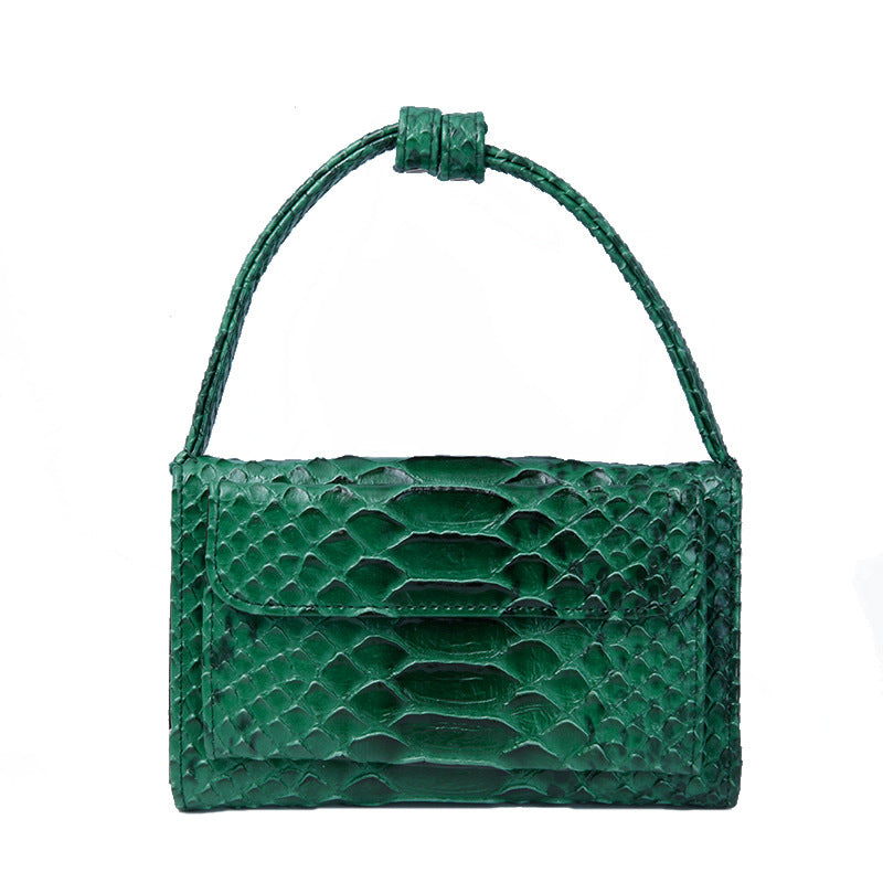 Women's Korean Style Snake Pattern Clutch Chain Ladies Wallets