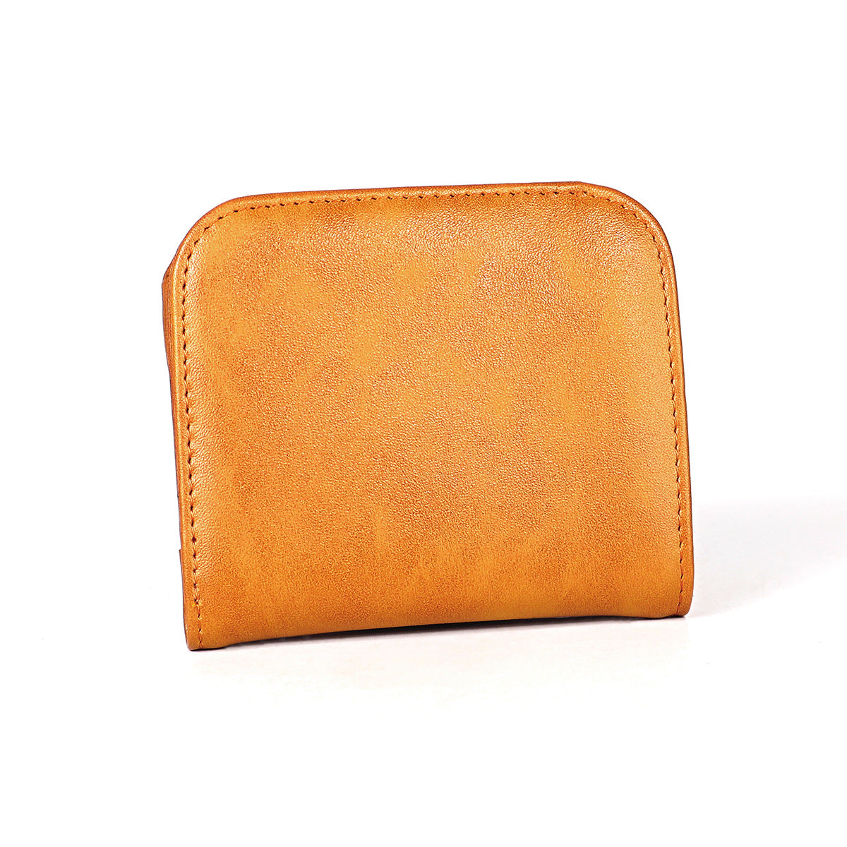 Women's Genuine Leather Short Folding Korean Ladies Wallet