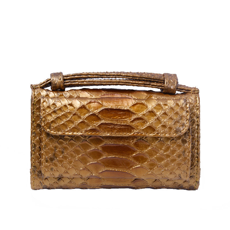 Women's Korean Style Snake Pattern Clutch Chain Ladies Wallets