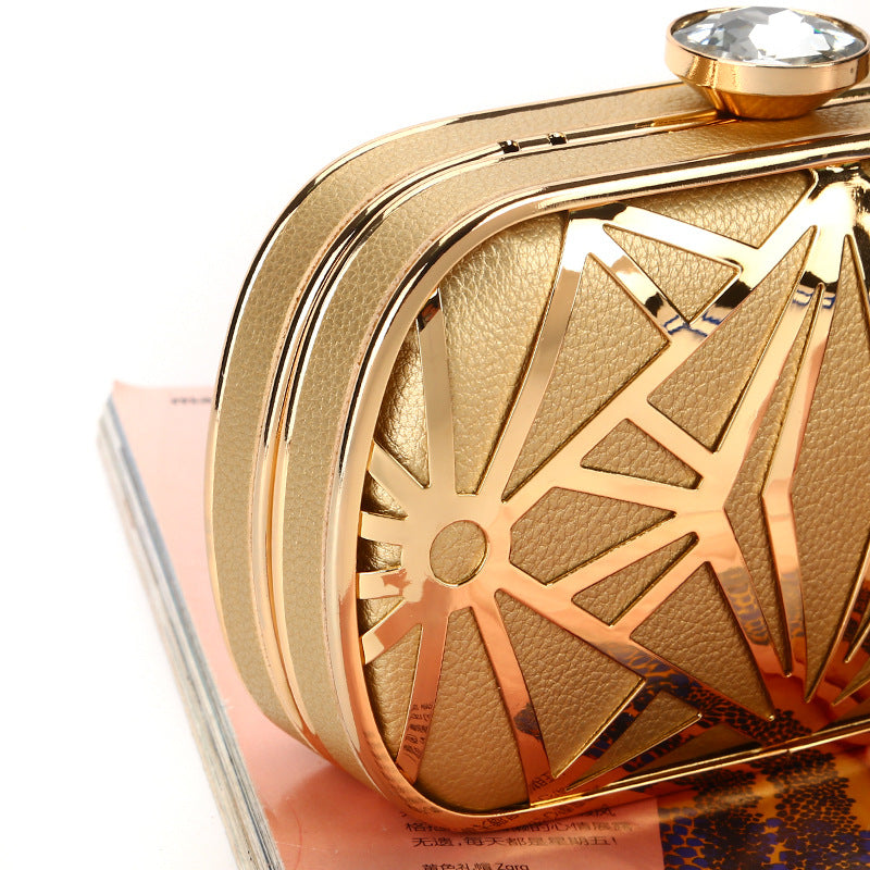 Stylish Dinner Rhinestone Clutch Change Banquet Evening Bags