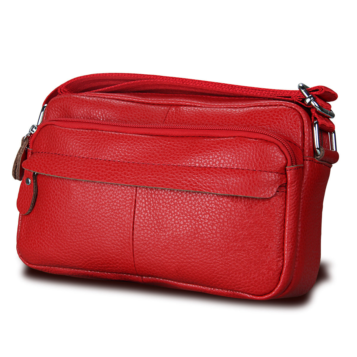 Women's & Men's First Layer Cowhide Korean Mummy Leather Women's Shoulder Bag