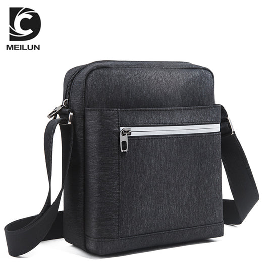 Men's Trendy Fashion Oxford Cloth Vertical Men's Shoulder Bags