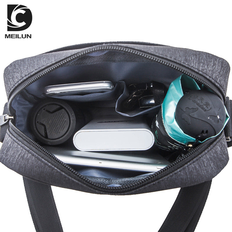 Men's Trendy Fashion Oxford Cloth Vertical Men's Shoulder Bags