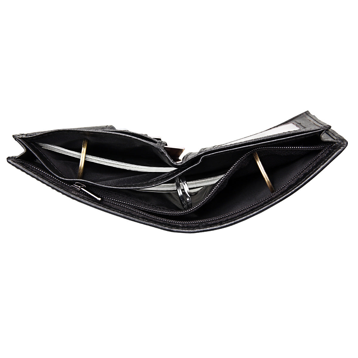 Men's Vintage Cowhide Short First Layer Leather Men's Wallets