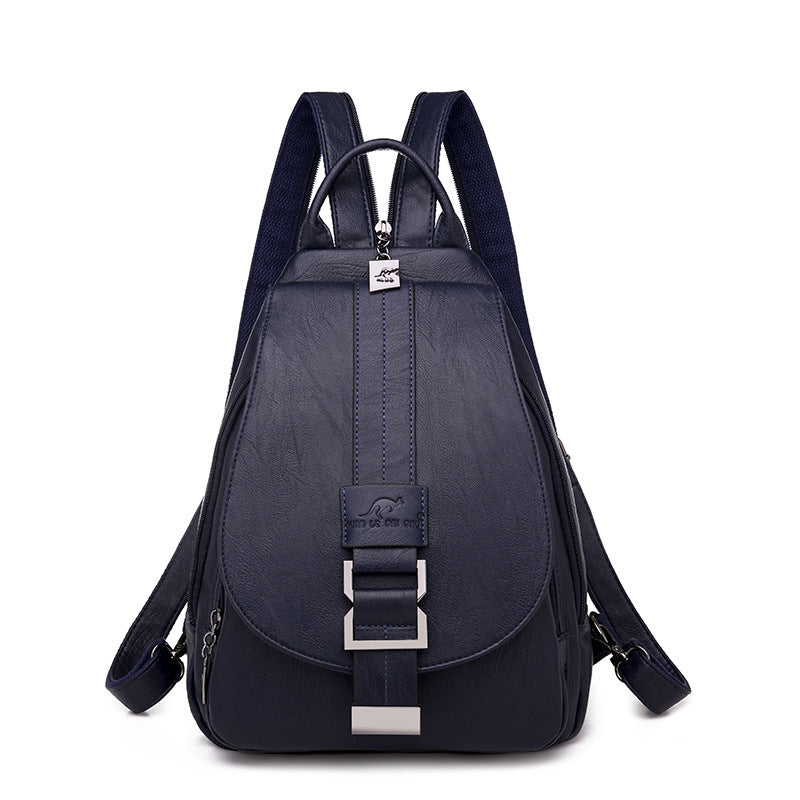 Women's Classy Retro Fashion Soft Leather Backpacks