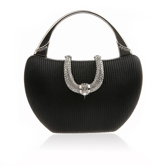 Women's Color Box Sequined Mobile Sweet Fashion Evening Bags