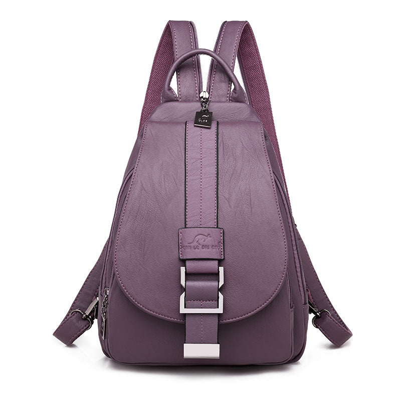 Women's Classy Retro Fashion Soft Leather Backpacks
