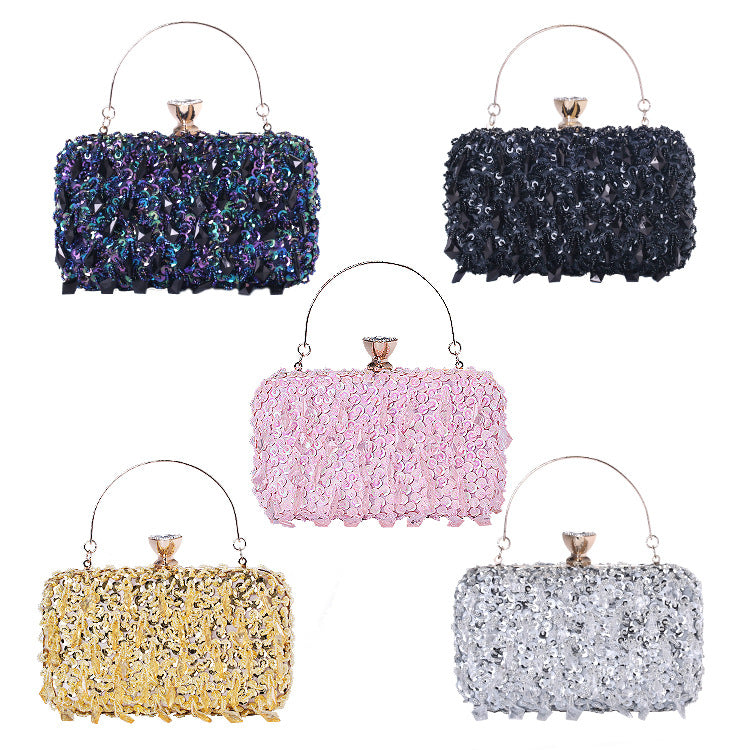 Women's Dinner Pearl Banquet Clutch Dress Bags