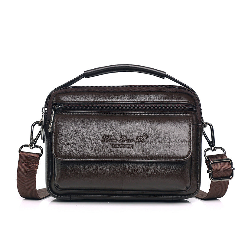Charming Men's Creative Leather Mini Cowhide Bags