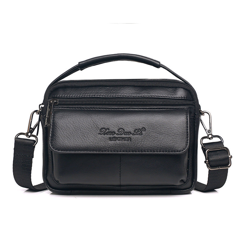 Charming Men's Creative Leather Mini Cowhide Bags