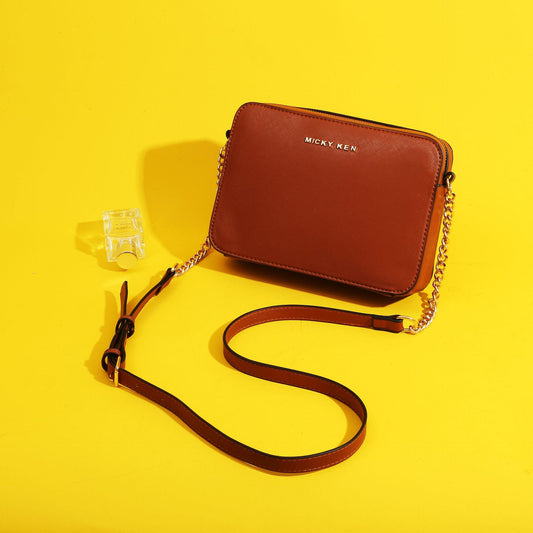 Women's Chain Korean Style Fashion Pouch Small Square Bags