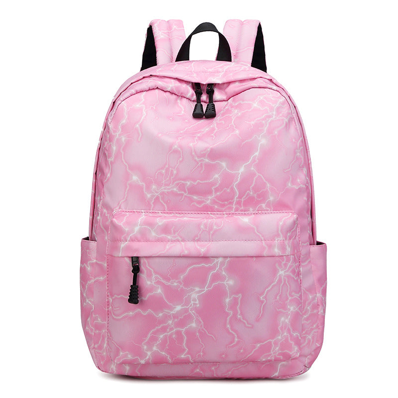 Women's & Men's & Junior Canvas Printing Starry Sky Backpacks
