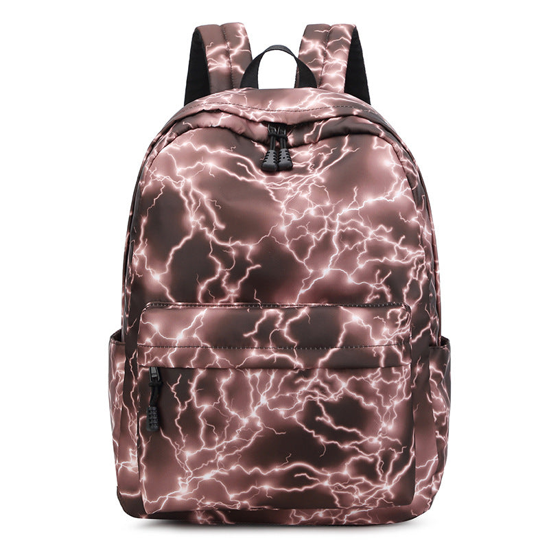Women's & Men's & Junior Canvas Printing Starry Sky Backpacks