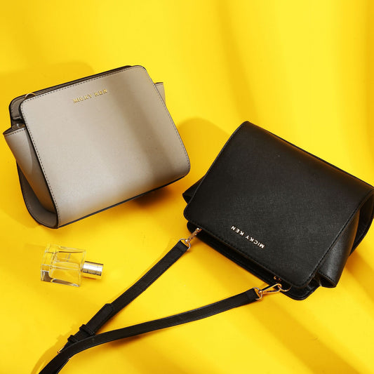 Women's Autumn Korean Fashion Bat Cross Pattern Shoulder Bags