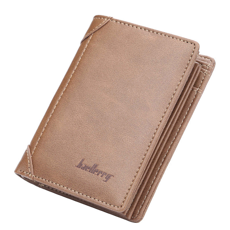 Men's Driving License Cover Short Retro Documents Men's Wallet