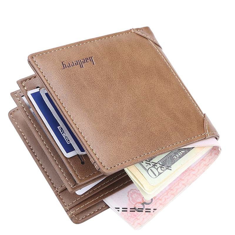 Men's Driving License Cover Short Retro Documents Men's Wallet