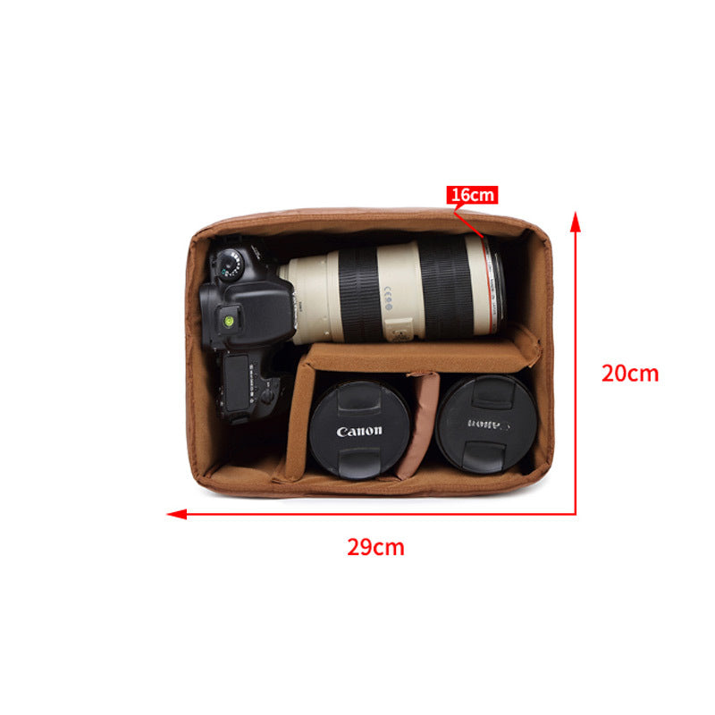 Beautiful Liner Portable Lens Storage Size Bags