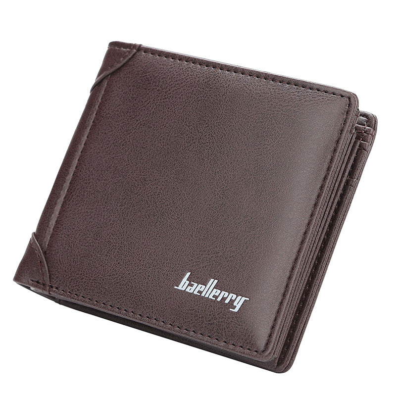 Men's Driving License Cover Short Retro Documents Men's Wallet