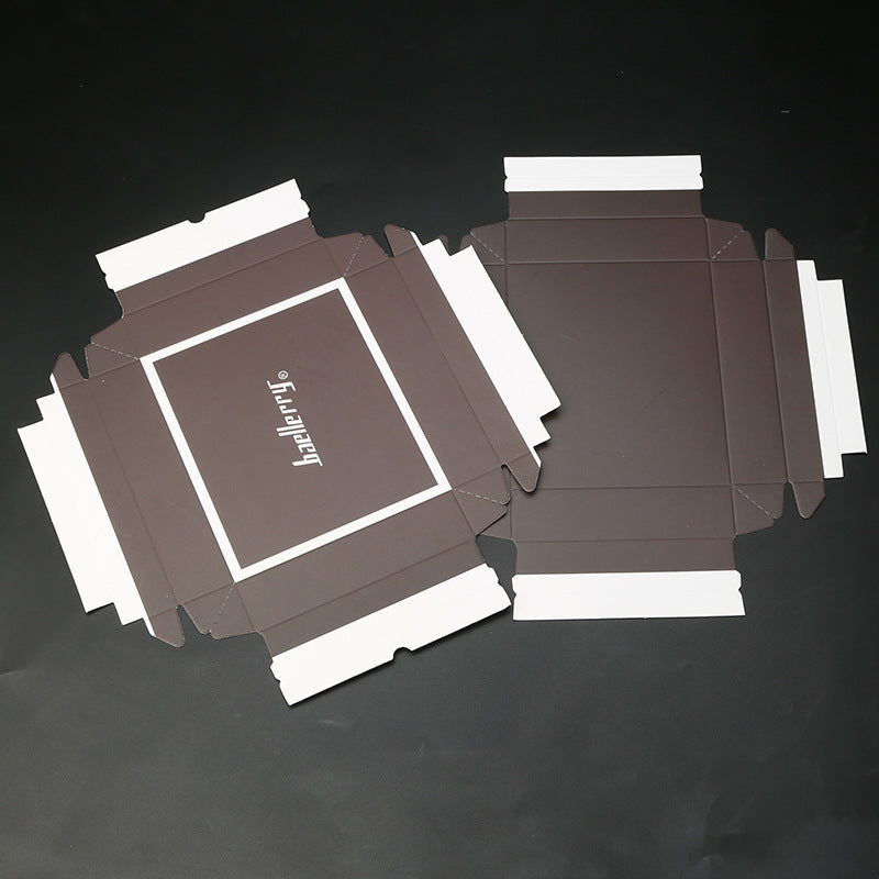 Gift Box Clutch Folding Fashion Paper Packaging Men's Wallet