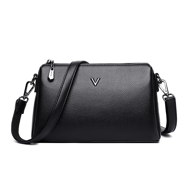 Women's Korean Versatile Fashionable Mom Generous Bags
