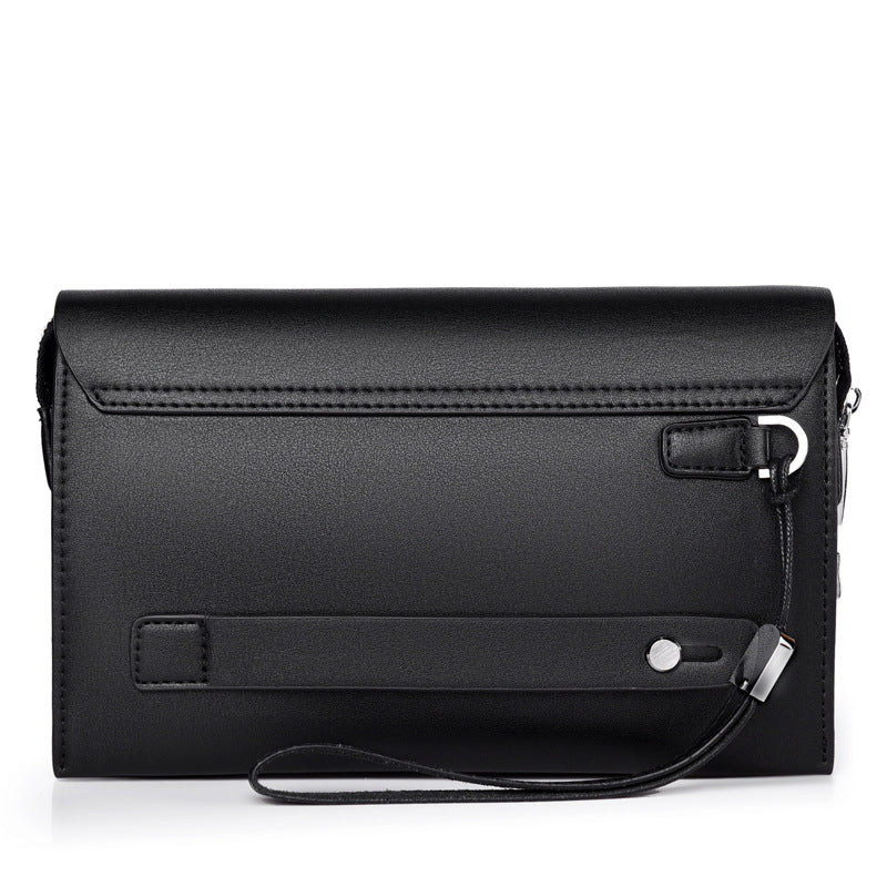 Men's Combination Clutch Large Capacity Leather Business Men's Handbags