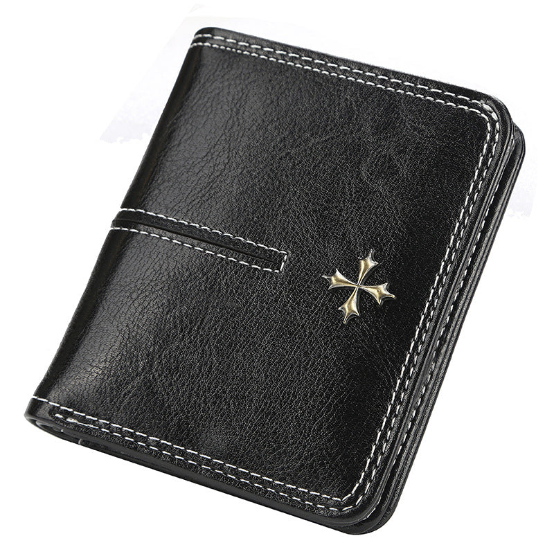 Women's Niche Short High-grade Zipper Fashion Retro Coin Purses