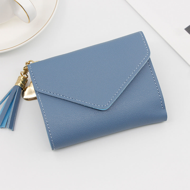 Women's Short Chic Clutch Large Capacity Little Ladies Wallet