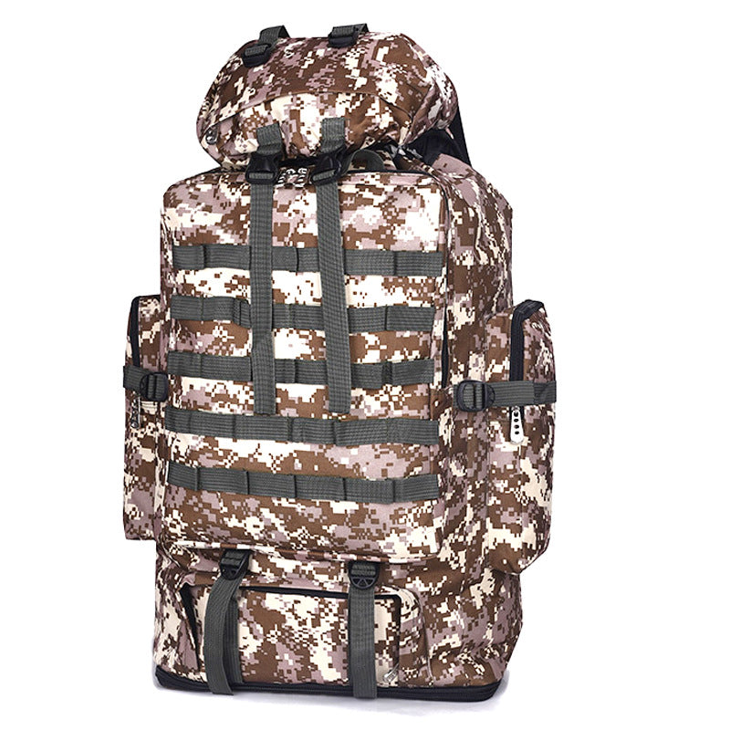 Trendy Large Capacity Expansion Camouflage Moving Backpacks