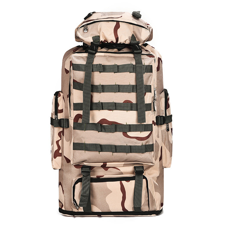 Trendy Large Capacity Expansion Camouflage Moving Backpacks