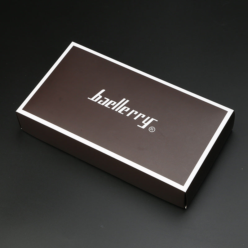 Gift Box Clutch Folding Fashion Paper Packaging Men's Wallet