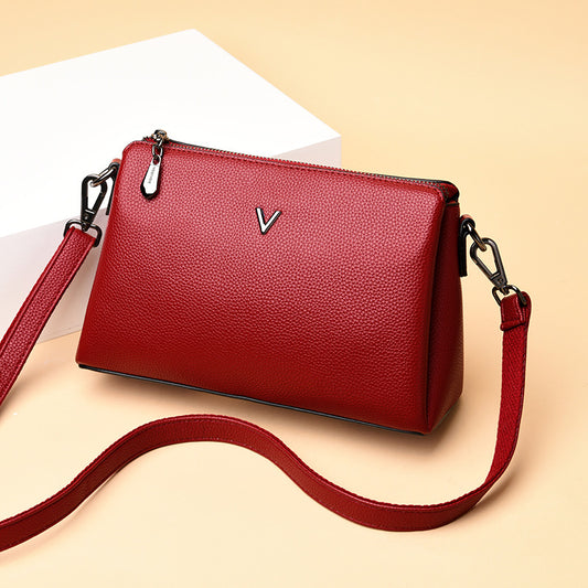 Women's Korean Versatile Fashionable Mom Generous Bags