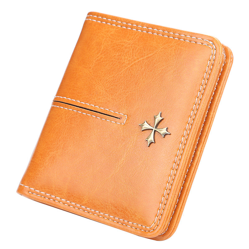 Women's Niche Short High-grade Zipper Fashion Retro Coin Purses